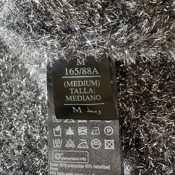 ALL SAINTS | Women's Rosetta Tinsel Cropped Sweater EUC | Medium - Picture 5 of 7